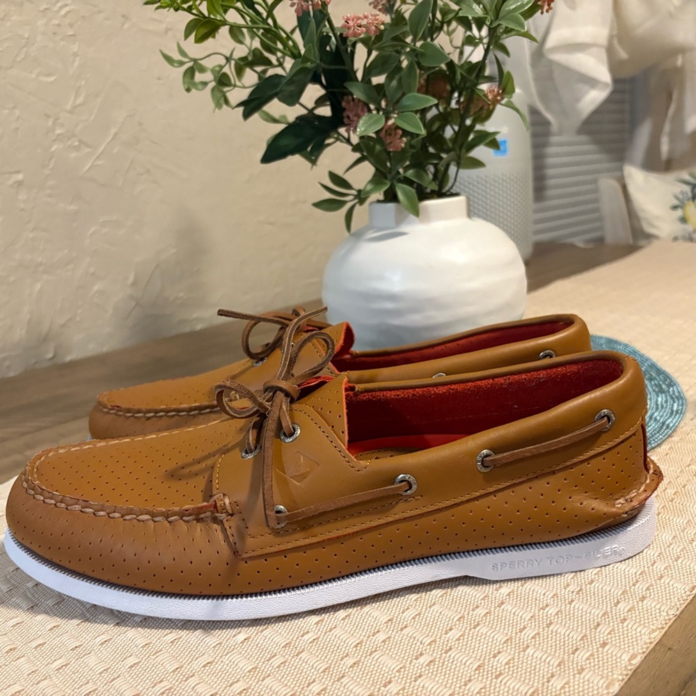 Sperry Men’s Authentic Original 2-Eye Boat Shoes Size L - Picture 2 of 14
